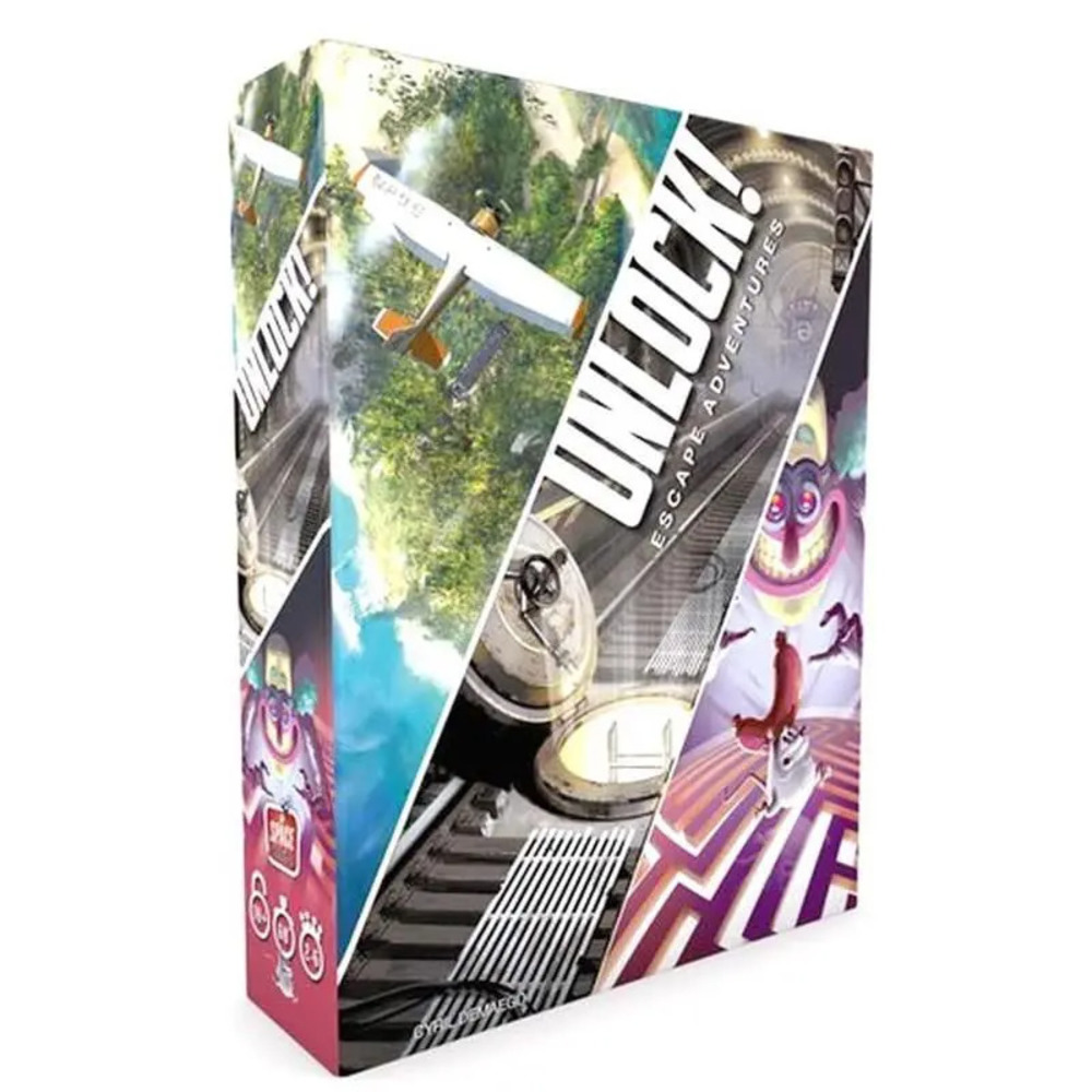 Board Game Unlock! Escape Adventures -English NIB